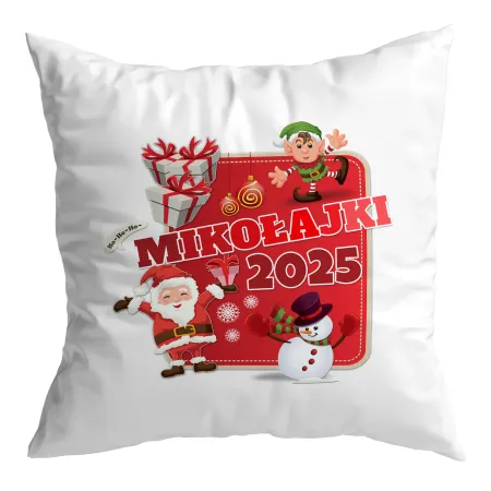 Poduszka BOŻE NARODZENIE Mikołajki 2025